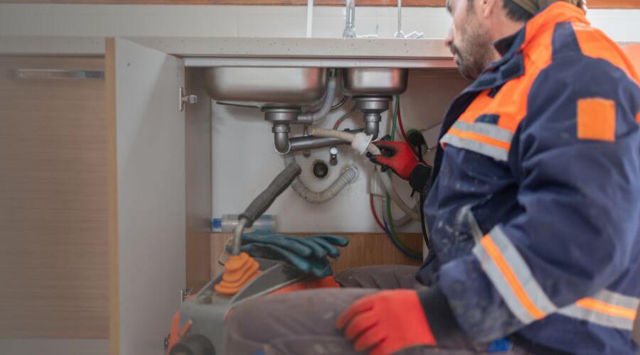 Professional tankless water heater installation services in Sumava Resorts, IN